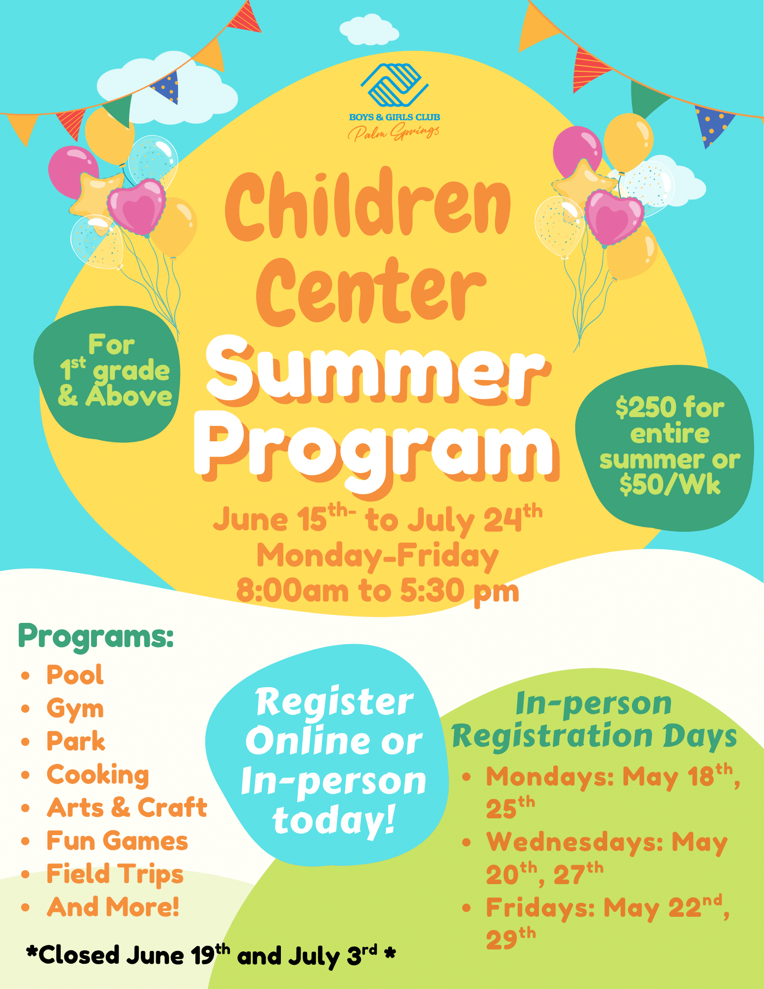 Children Center Summer Program